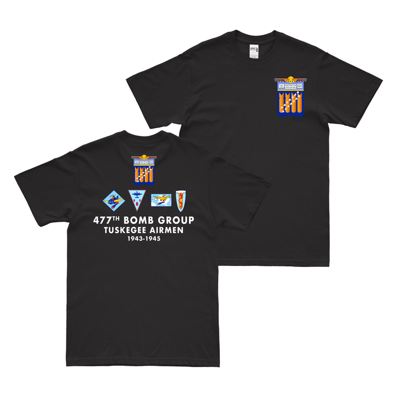 Double-Sided 477th Bomb Group Squadron Legacy T-Shirt