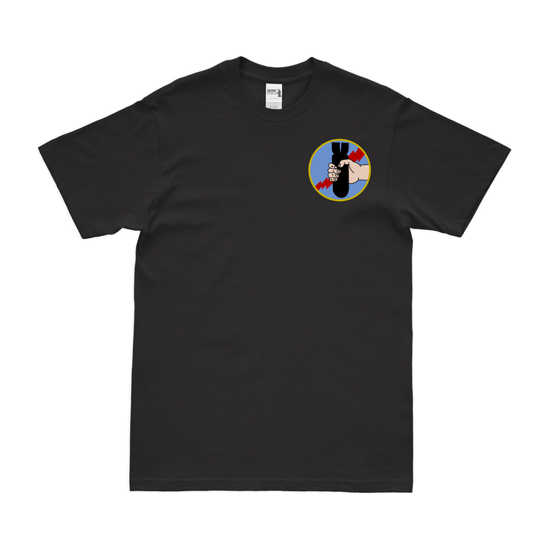 525th Bomb Squadron WW2 Left Chest Emblem T-Shirt
