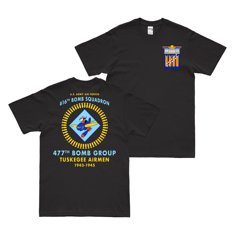 Double-Sided 616th Bomb Squadron WW2 Legacy T-Shirt