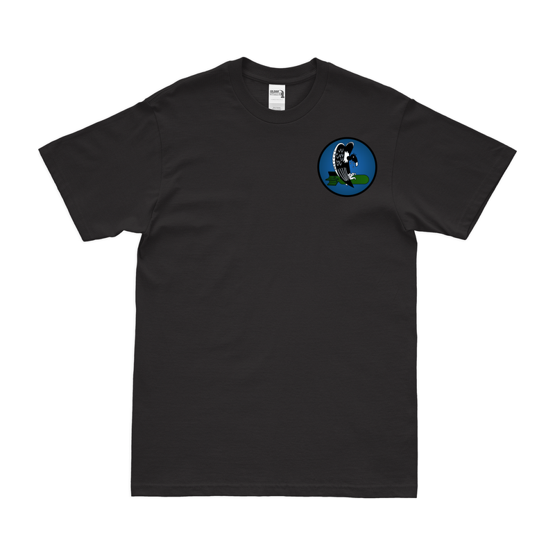 741st Bomb Squadron WW2 Left Chest Emblem T-Shirt