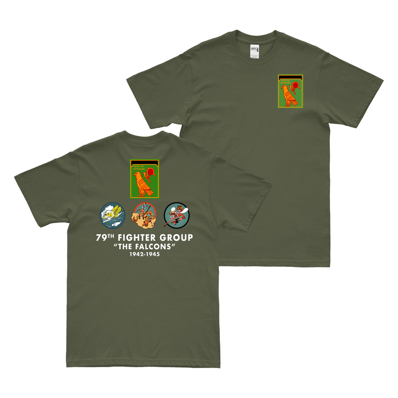 Double-Sided 79th Fighter Group Squadron Legacy T-Shirt