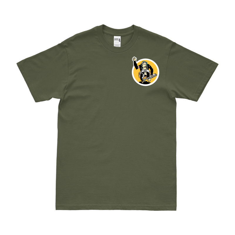 866th Bomb Squadron WW2 Left Chest Emblem T-Shirt