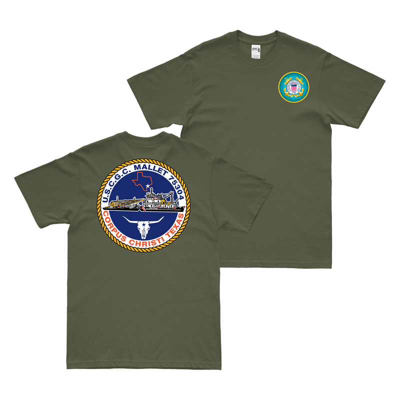 Double-Sided USCGC Mallet (WLIC-75304) T-Shirt
