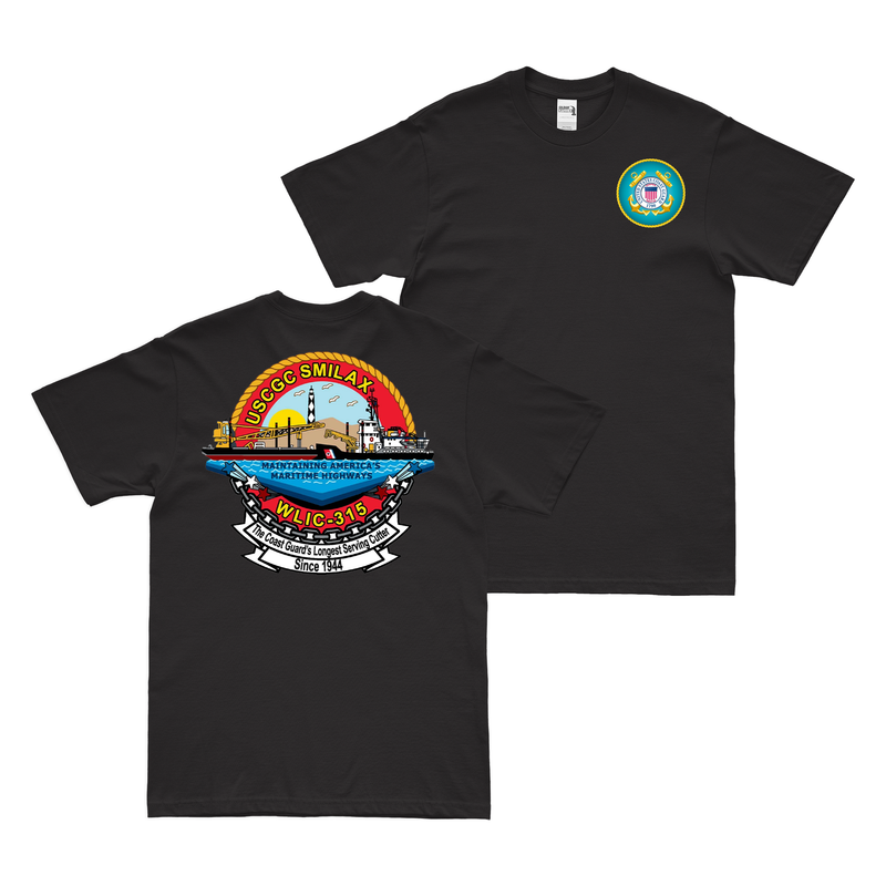 Double-Sided USCGC Smilax (WLIC-315) T-Shirt