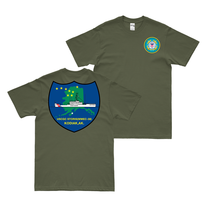 Double-Sided USCGC Storis (WMEC-38) T-Shirt
