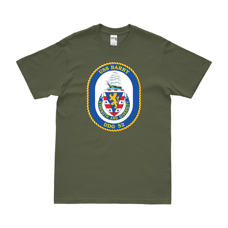 USS Barry (DDG-52) Logo Emblem T-Shirt