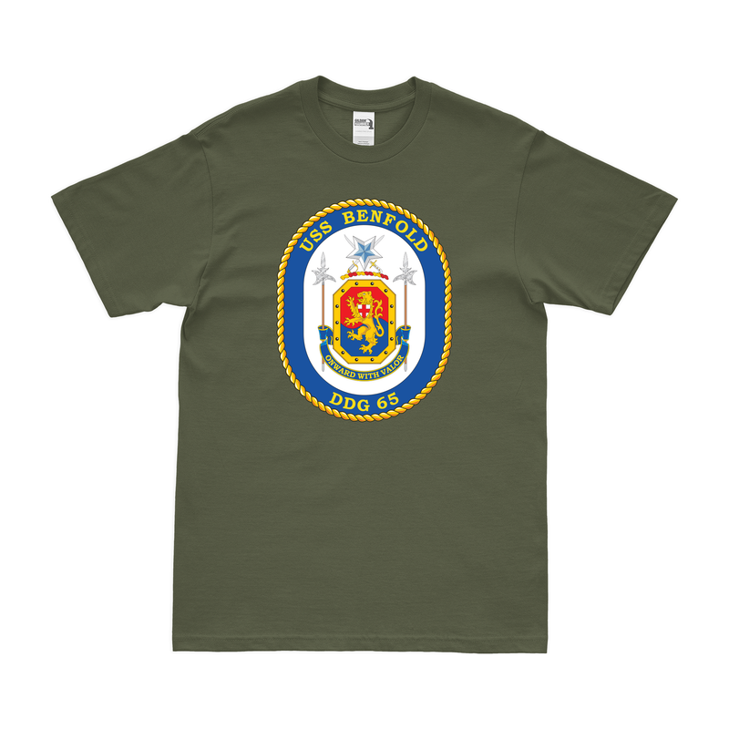 USS Benfold (DDG-65) Logo Emblem T-Shirt