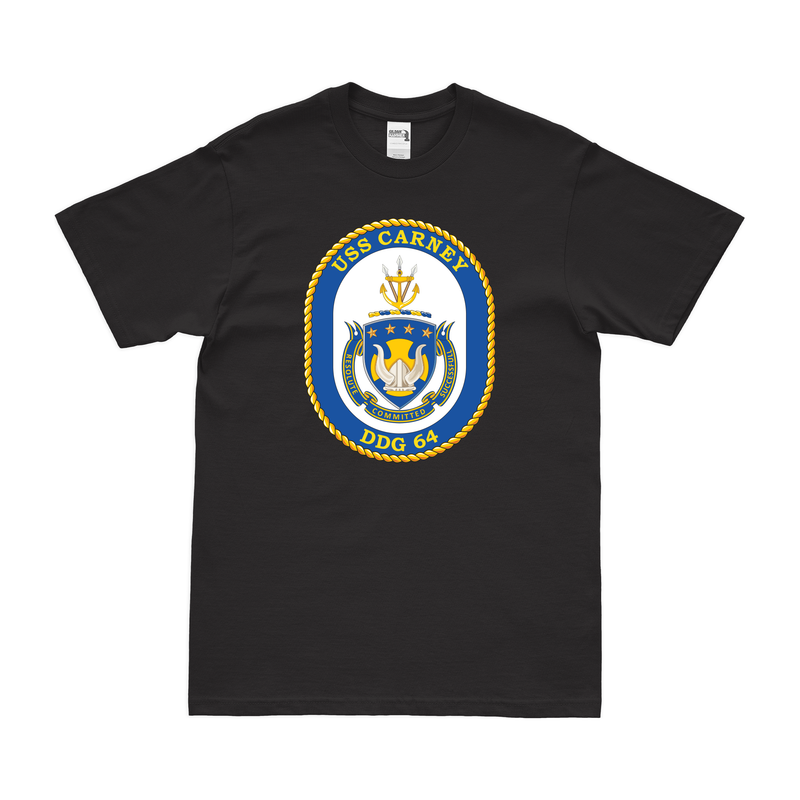 USS Carney (DDG-64) Logo Emblem T-Shirt