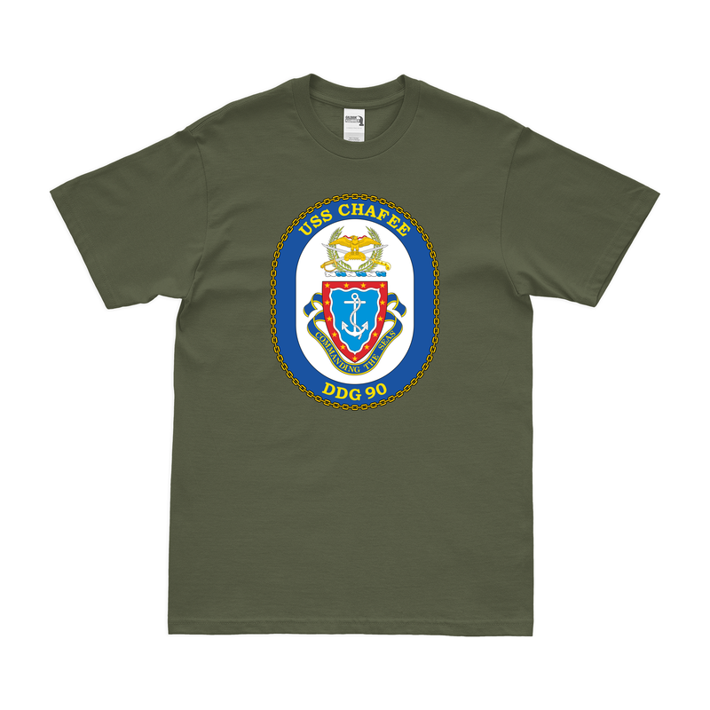 USS Chafee (DDG-90) Logo Emblem T-Shirt