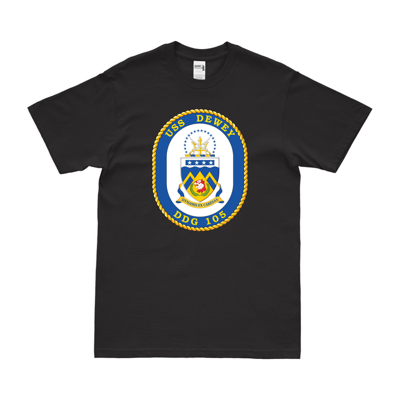 USS Dewey (DDG-105) Logo Emblem T-Shirt