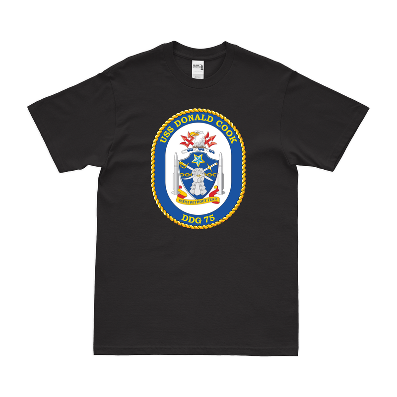 USS Donald Cook (DDG-75) Logo Emblem T-Shirt
