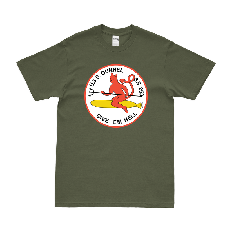 USS Gunnel (SS-253) Gato-class Submarine T-Shirt