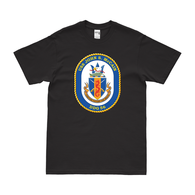 USS John S. McCain (DDG-56) Logo Emblem T-Shirt