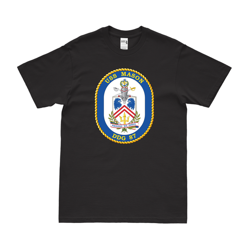 USS Mason (DDG-87) Logo Emblem T-Shirt
