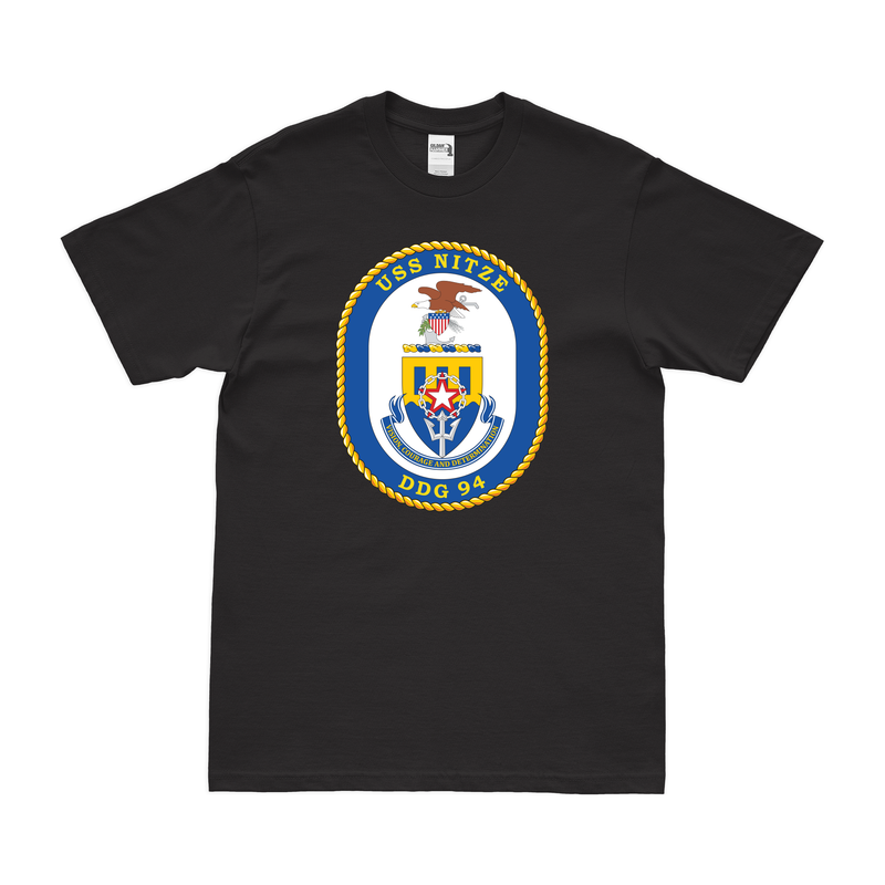 USS Nitze (DDG-94) Logo Emblem T-Shirt