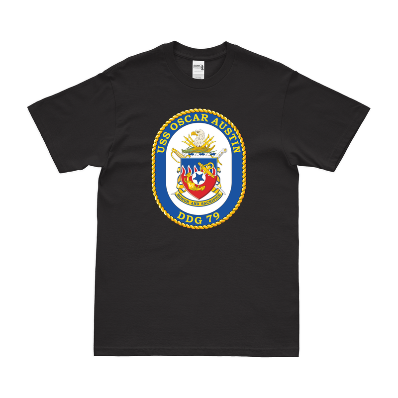 USS Oscar Austin (DDG-79) Logo Emblem T-Shirt