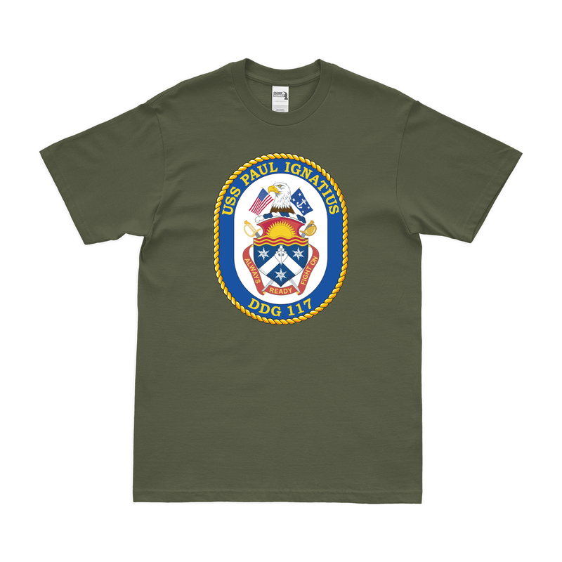 USS Paul Ignatius (DDG-117) Logo Emblem T-Shirt
