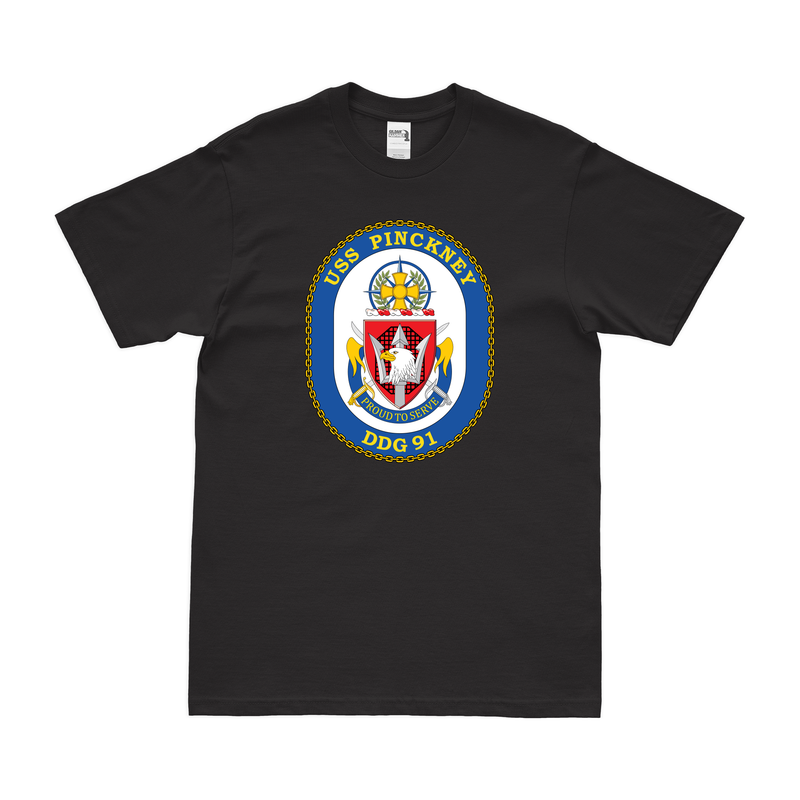 USS Pinckney (DDG-91) Logo Emblem T-Shirt