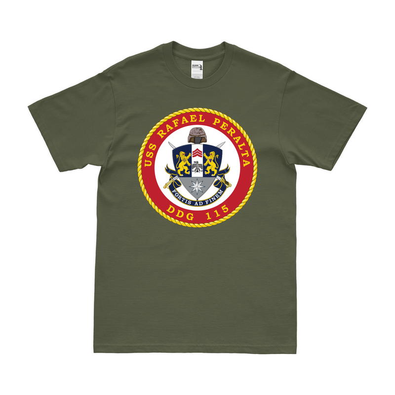 USS Rafael Peralta (DDG-115) Logo Emblem T-Shirt