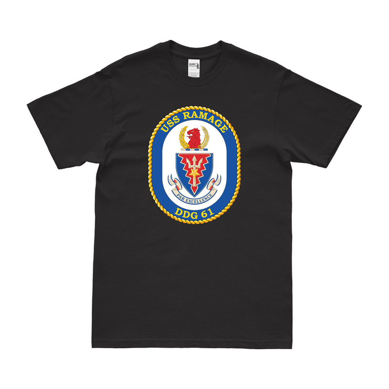USS Ramage (DDG-61) Logo Emblem T-Shirt