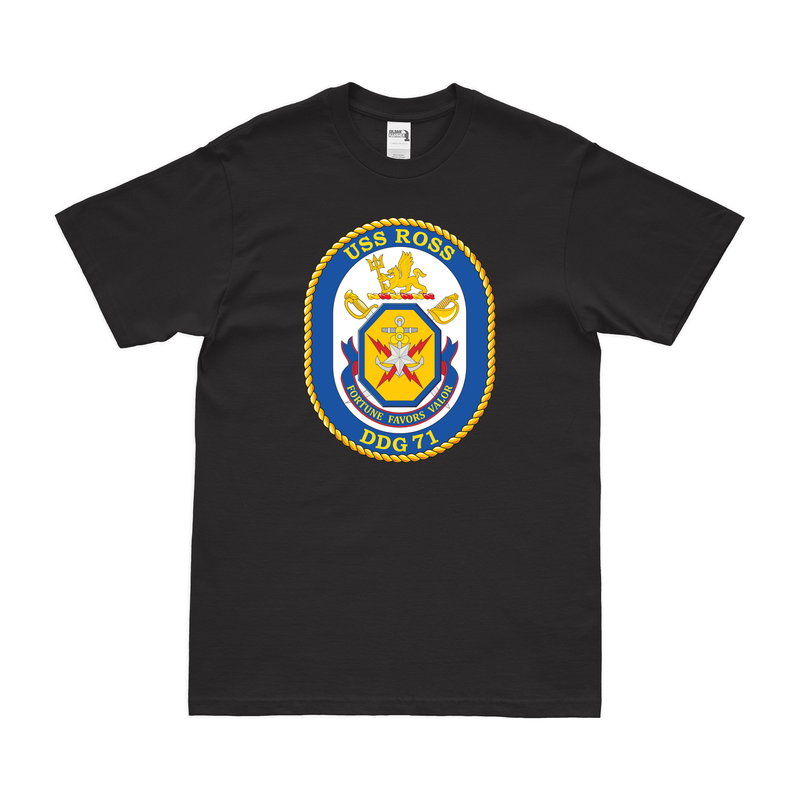 USS Ross (DDG-71) Logo Emblem T-Shirt