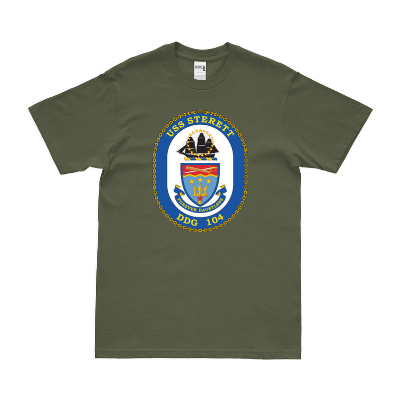 USS Sterett (DDG-104) Logo Emblem T-Shirt