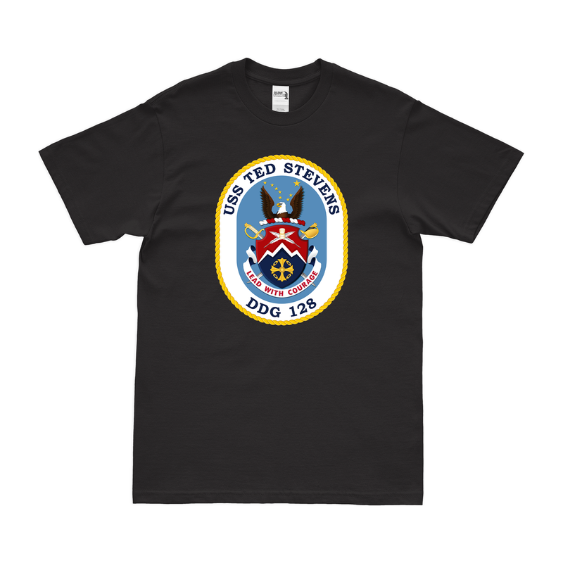 USS Ted Stevens (DDG-128) Logo Emblem T-Shirt