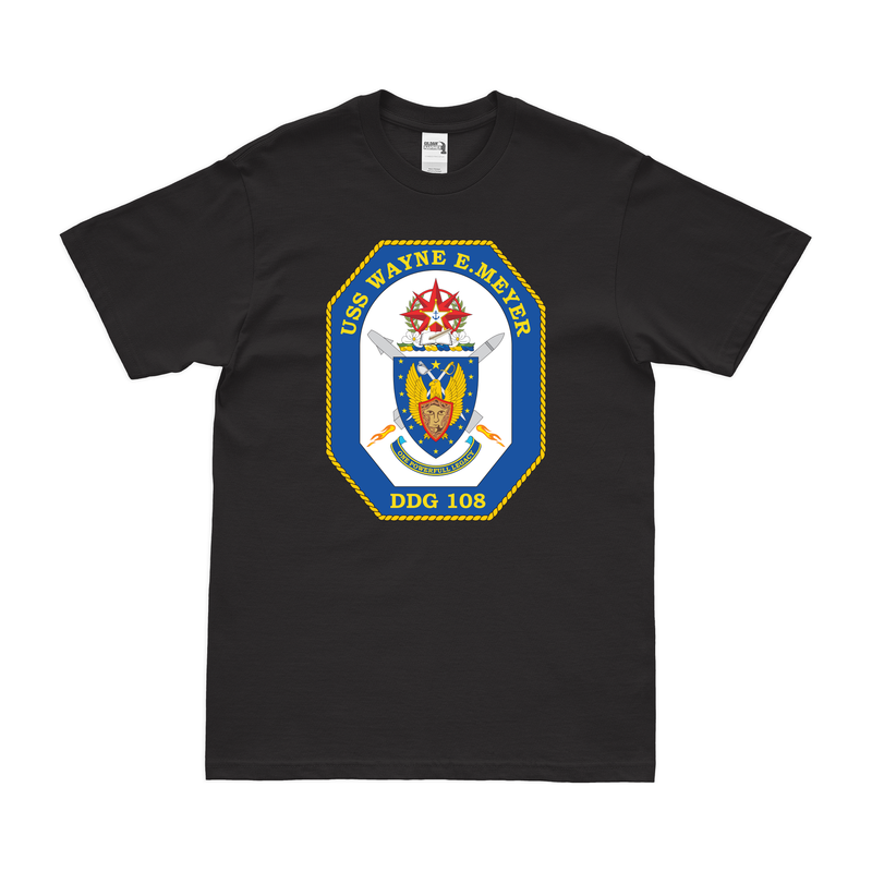 USS Wayne E. Meyer (DDG-108) Logo Emblem T-Shirt
