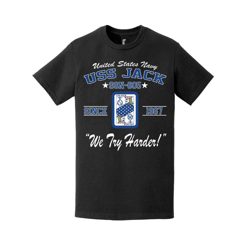 USS Jack (SSN-605) Since 1967 Legacy T-Shirt