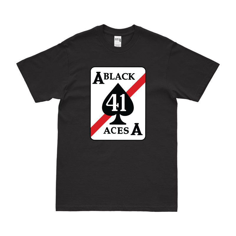 米海軍 第41戦闘飛行隊(VF-41)ロゴ Tシャツ