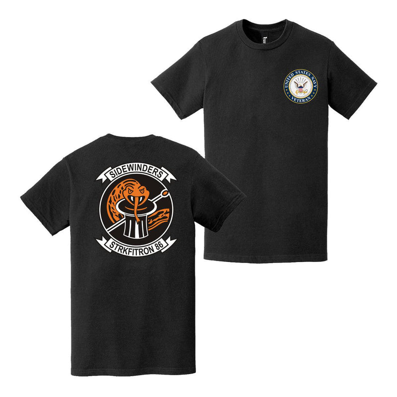 Double-Sided VFA-86 Sidewinders Veteran T-Shirt