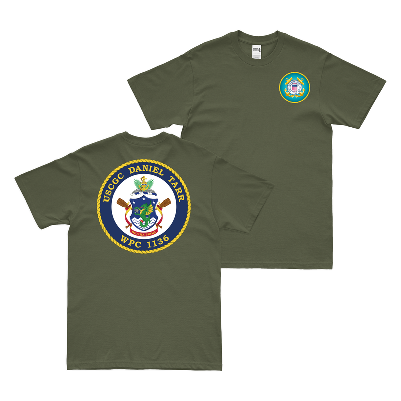 Double-Sided USCGC Daniel Tarr (WPC-1136) T-Shirt