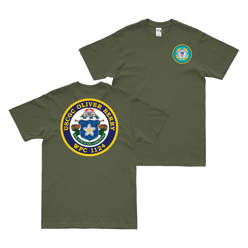 Double-Sided USCGC Oliver Berry (WPC-1124) T-Shirt