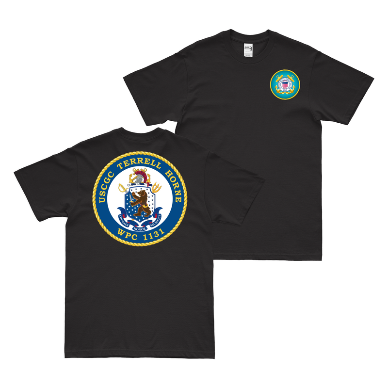 Double-Sided USCGC Terrell Horne (WPC-1131) T-Shirt