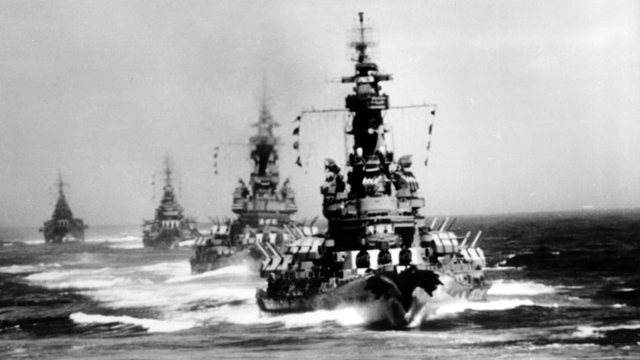 U.S. Navy Battleships during WW2