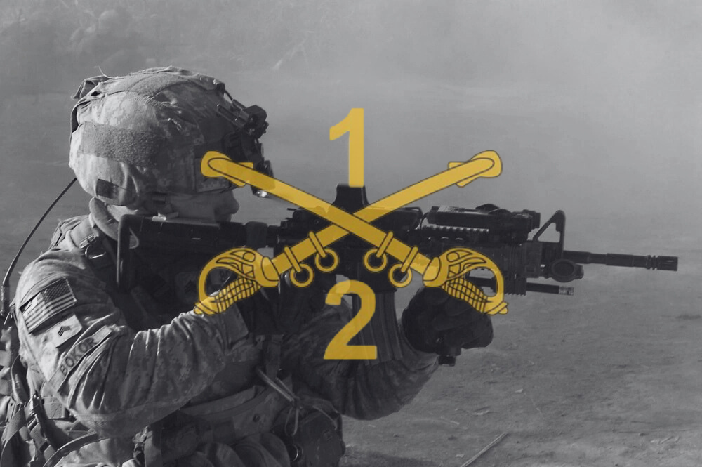 2-1 CAV Insignia over image from Operation Ultra Magnus