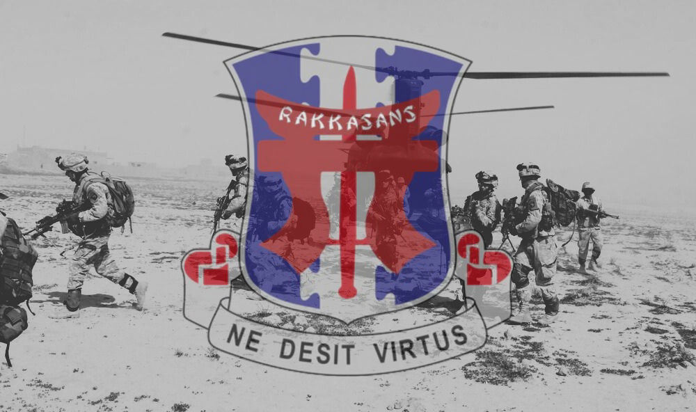 3rd Brigade Combat Team insignia over image of Operation Swarmer