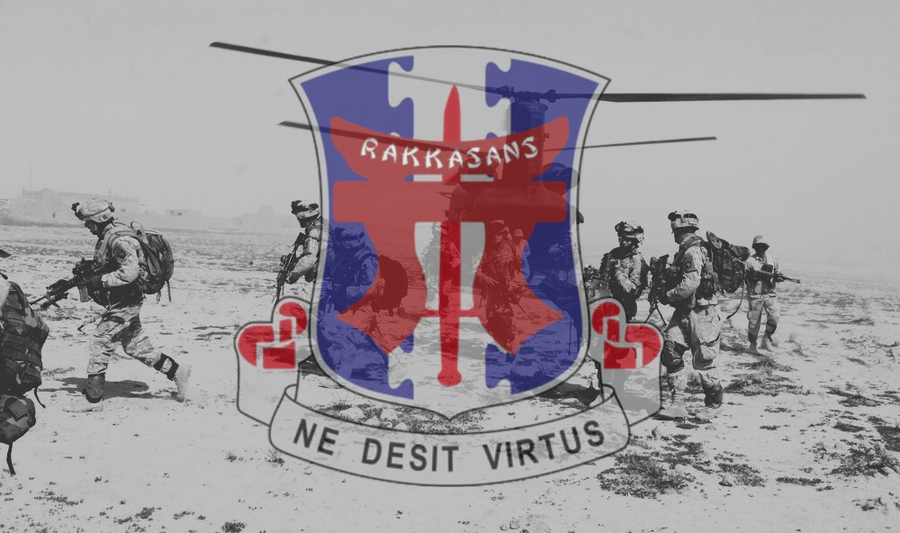 3rd Brigade Combat Team insignia over image of Operation Swarmer