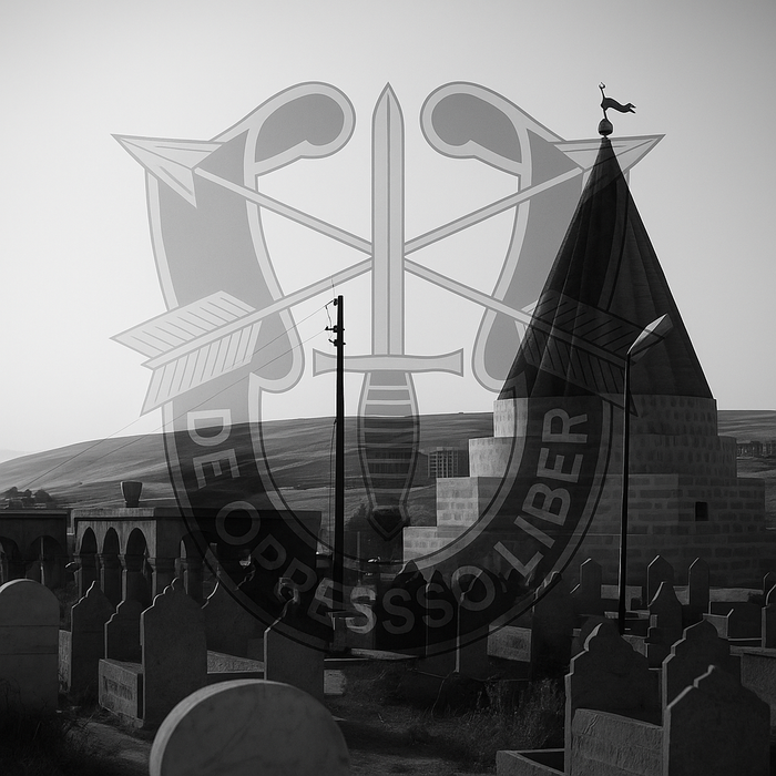 10th special forces logo over ain sifni cemetery 