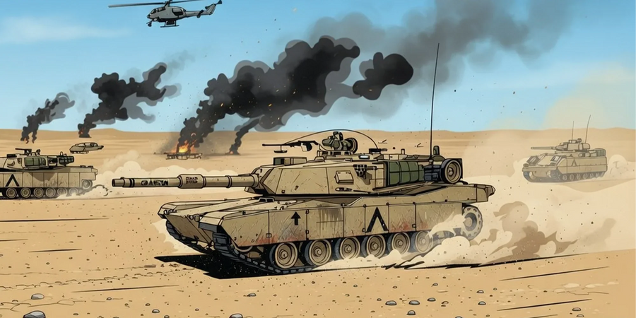 73 Easting and the 100-Hour War: The Left Hook That Destroyed the Republican Guard