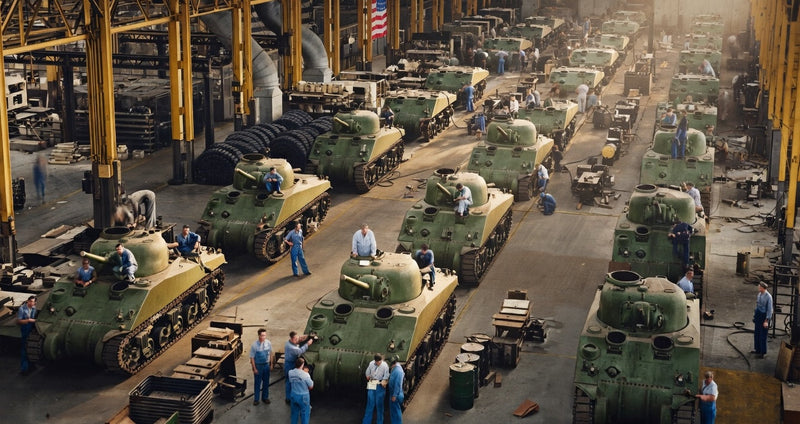 WWII - Arsenal of Democracy: The Greatest Industrial Mobilization in History