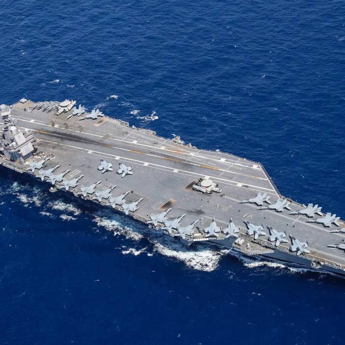 Exploring the USS Gerald R. Ford (CVN-78) Nuclear-Powered Aircraft Carrier - Tactically Acquired