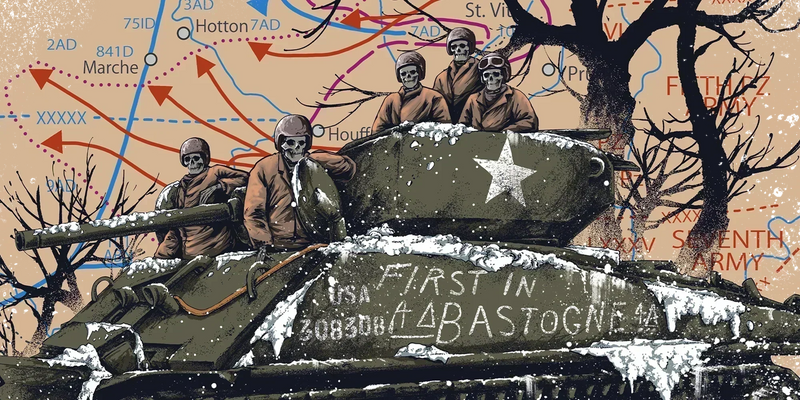 First in Bastogne - U.S. Army Armored Divisions during WW2