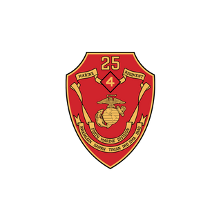 25th Marine Regiment (25th Marines) Logo Emblem Crest Insignia
