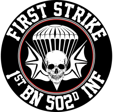 1-502 Infantry Regiment "First Strike" Merchandise