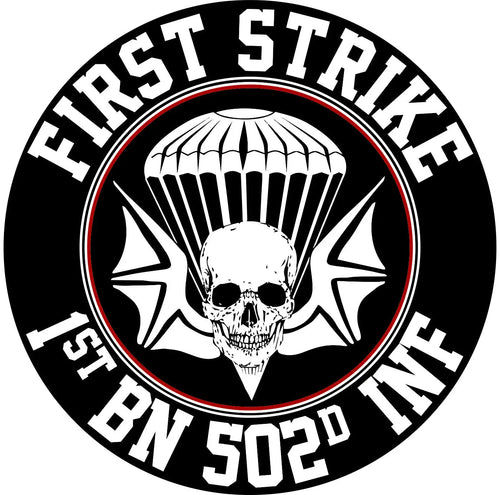 1-502 Infantry Regiment "First Strike" Merchandise