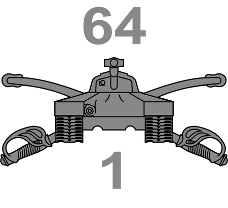 1-64 Armor Regiment "Desert Rogues" Merchandise