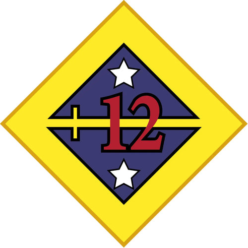 12th Infantry Division Patch Logo Decal Emblem Crest Insignia Sticker