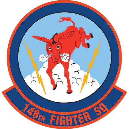 148th Fighter Squadron (148th FS) 'Kickin' Ass'