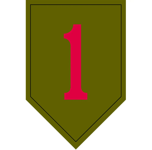 1st Infantry Division Patch Logo Decal Emblem Crest Insignia